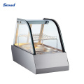 Smad Mini Commercial Store Countertop Food Warmer Hot Display Showcase